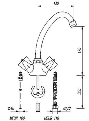 smesitel Mofem Treff 140-0018-05 shema
